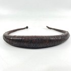 Braided Leather Brown Necklace Morocco