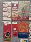 Lot Of 14 Vtg  Food Packages Box   Bag Coffee  Popcorn  Milk  Butter   4 -  New