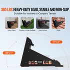 Uimoso Ladder Leveling Tool 380lbs Capacity With Storage For Uneven Surfaces