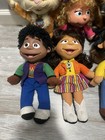 Vintage Fisher Price The Puzzle Place 14  Plush Dolls 1994 Pbs Tv Show Lot Of 8
