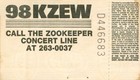 Depeche Mode 1987 Reunion Arena Dallas Concert Ticket Stub Music For The Masses