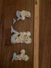 Vintage Unbranded Mermaid Ceramic Wall Plaque Figurine Decoration Trio X3