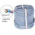 1 2   150  16 Strand Double Braid Polyester Nylon Arborist Tree Climbing Rope
