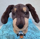 New Otto Medium Sausage Dog Soft Plush Toy Stuffed Animal Gift Nwt   Dust Bag  