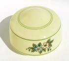 Antique Vintage 8  Custard Glass Ceiling Lamp Light Shade Flowers Art Deco