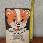 1960 Home Savings And Loan Vintage  dime Saver  Promotional Coin Folder