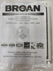 Broan L250e Commercial Ceiling Exhaust Fan 270 Cfm Variable Speed 120v 8  Duct
