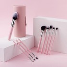 Makeup Brush Set 9 Pieces  Includes Foundation  Powder  Concealers  Highlight   