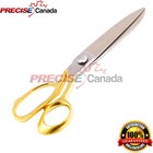 New 10 5  Tailor Scissors Sewing Dressmaking Upholstery Fabric Shears Gold