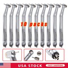10 Pcs Seasky Nsk Pana Max Style Dental High Speed Turbine Handpiece Push 4hole