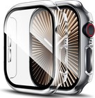 2pack For Apple Watch Series 11 10 Case 42mm 46mm Glass Screen Protector Cover
