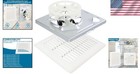 Efficient 50 Cfm Bathroom Fan Motor Unit With C350gn Grille - For Nutone Models