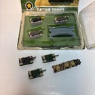 Vintage Kenner Mega Force V-rocs Battle Tanks In Package 1989 Open Box