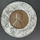 Phoenix Motor Co  Encased 1948 Lincoln Wheat Cent Lucky Token