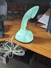 Vintage Ericsson Cobra   Ericofon  Telephone Blue green Plastic  1960s 