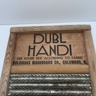 Vintage Dubl Handi Columbus Washboard Co Columbus Ohio Rustic Size 18 X 8 5