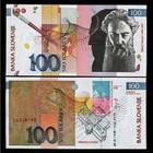 Slovenia 100 Tolarjev P-31 2003 X 1 Pcs Lot Pre Euro Graphic Unc Slovenian Note