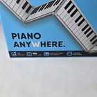 Carry On 88- Key Folding Piano And Midi Controller White Nib 