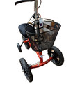 Kneerover Jr All Terrain Steerable Knee Scooter Red Adjustable Recovery