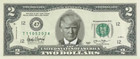 100 Pack Donald Trump  2 Dollar Bill Potus Novelty Money Presidential Banknotes