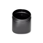 Imperial Steel Oval To Round Connector Bm0037