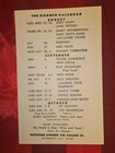 Mccoy Tyner - Keystone Korner Handbill  Jazz  1972  8 5x5 5 