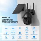 Anran Home Security Camera System Solar Panel 360   Ptz Wireless 5mp Outdoor Ip65