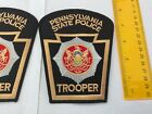 Pennsylvania State Police Trooper Collectable Patch Set 2 Pieces