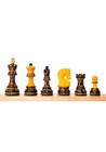 Handcrafted Staunton Wooden Chess Pieces Or Coins  King 3 75    32 Chessmen