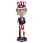 Royal Bobbles Limited Edition Uncle Sam Bobblehead 9    Tall New In Box