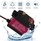 25kg Metal Gear Waterproof Digital Servo High Torque   Speed For 1 8 1 10 Rc Car