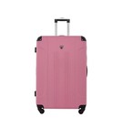 Travelers Club Chicago Hardside Expandable Spinner Luggage  Pink  5 Piece New