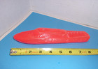 1960 s Vintage Toy Red Boat Plastic Blow Mold