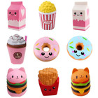 Jumbo Kawaii Squishy Toys Slow Rising Squeeze Pu Popcorn Animals Anti Stress Rel