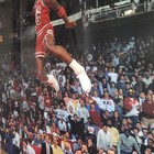 Original 1992 Michael Jordan Nike Poster  mvp  23 X 35