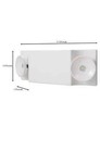 Eaton Sure-lites Sel17 Led Emergency Light 120 240 277v Adjustable Optic