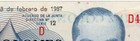 Costa Rica P-237b 10 Colones 1987 Aunc Error Print Front And Back