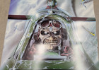 Iron Maiden 1985 Aces High Poster Original Vintage 33    X 22  Clean  Derek Riggs