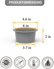 Silicone 4 Inch Cake Pans Round  6pcs 4   Cake Pan  Small Silicone Baking Molds
