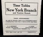 Reading Rr Time Tables- crusader  New York   Trenton Branch  sept 28  1947 