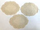 Lot Of 3 Nos Antique Victorian Embossed Gilt Labels Fragrant Toilet Cologne