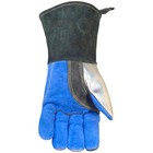 Caiman 1524 1524 Welding Gloves  Gauntlet Cuff  Reinforced Thumb  Premium