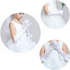 Princess Gloves For Girls 4-6  Little Girls Dress Up Gloves