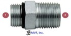 1 2   3 4-16  Male Sae Orb X 1 2  Male Nptf Straight Adapter 6401-08-08