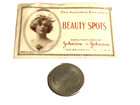 1920s Johnson   Johnsons Assorted Beauty Spots In Open Envelope Vintage Antique