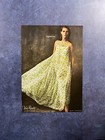 1967 Van Raalte Nightflower Fashion Vintage Print Ad Woman Dress Flowing