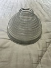 Volume Lighting Gs-104 4  Clear Ribbed Glass Shade
