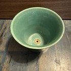 Vintage Usa Pottery Turquoise Planter Mid Century Modern Aqua Ceramic Cachepot
