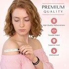 Double Sided Tape For Clothes  Body And Fashion  75 75 Pack  with Tin   Clear 