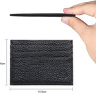 Credit Card Holder Wallet  Rfid Blocking Leather Ultra Slim Wallet  Thin Minimal